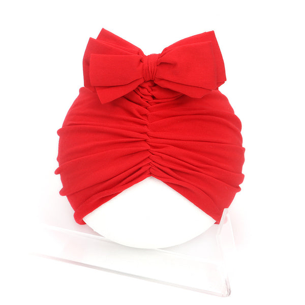 Cute Baby Hat Newborn Soft Baby Girl Hat Turban Infant Toddler Baby Cap Bonnet Headwraps