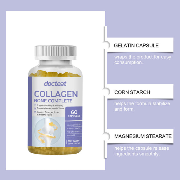 Collagen Capsules Are Rich In Multivitamin