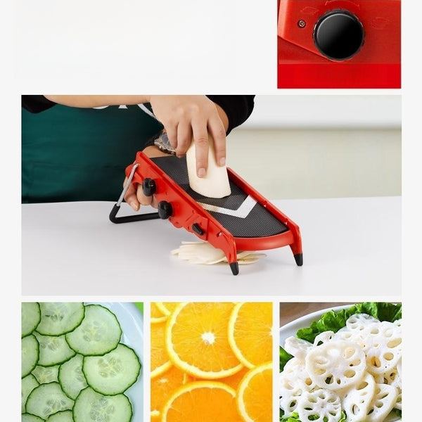 Manual Multi-function Vegetable Chopper Adjustable Thickness Slice